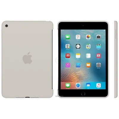 Apple Silicone Case for iPad mini 4 (Stone) (MKLP2ZM/A)