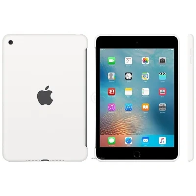 Apple Silicone Case for iPad mini 4 (White) (MKLL2ZM/A)