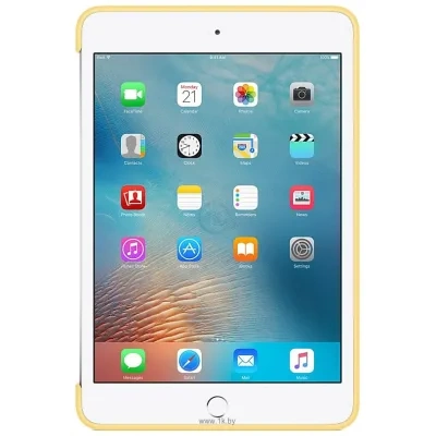 Apple Silicone Case for iPad mini 4 (Yellow) (MM3Q2ZM/A)