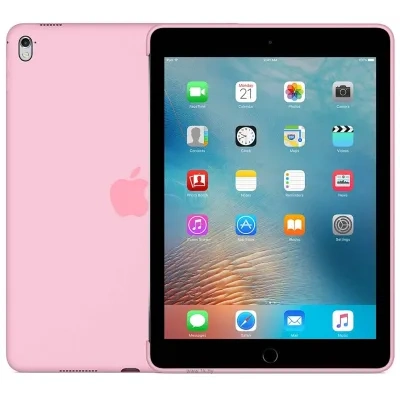 Apple Silicone Case for iPad Pro 9.7 (Light Pink) (MM242AM/A)