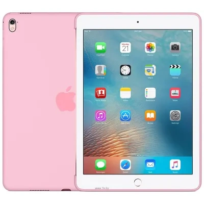 Apple Silicone Case for iPad Pro 9.7 (Light Pink) (MM242ZM/A)