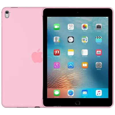 Apple Silicone Case for iPad Pro 9.7 (Light Pink) (MM242ZM/A)