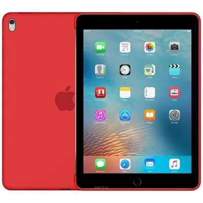 Apple Silicone Case for iPad Pro 9.7 (Red) (MM222ZM/A)