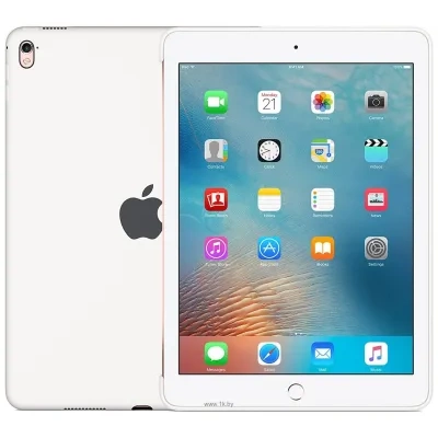 Apple Silicone Case for iPad Pro 9.7 (White) (MM202ZM/A)