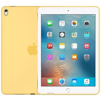 Apple Silicone Case for iPad Pro 9.7 (Yellow) (MM282ZM/A)