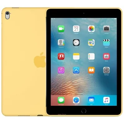 Apple Silicone Case for iPad Pro 9.7 (Yellow) (MM282ZM/A)