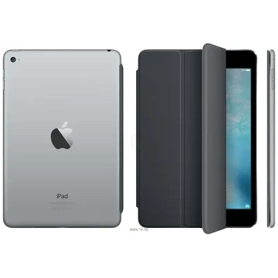 Apple Smart Cover Charcoal Gray for iPad mini 4 (MKLV2ZM/A)