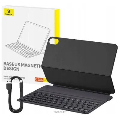 Baseus Brilliance Series Magnetic Keyboard dlya Apple iPad 10.9 (chernyiy)