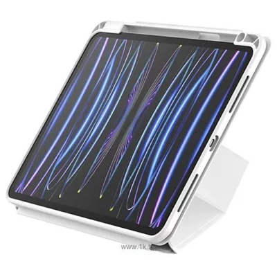 Baseus Minimalist Series Magnetic Case dlya Apple iPad 10.2 (belyiy)