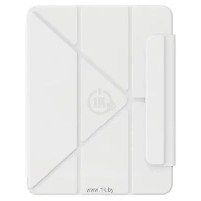 Baseus Minimalist Series Magnetic Case dlya Apple iPad 10.2 (belyiy)