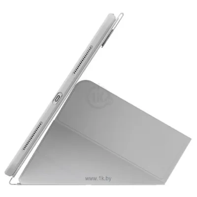 Baseus Minimalist Series Magnetic Case dlya Apple iPad 10.2 (svetlo-seryiy)