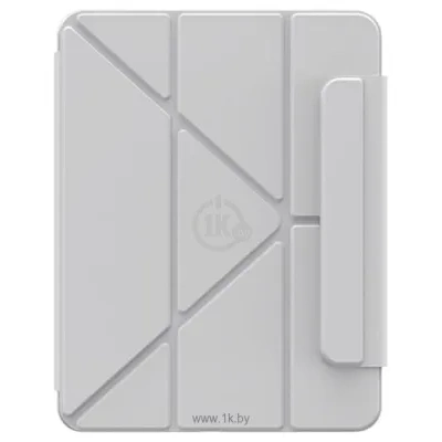 Baseus Minimalist Series Magnetic Case dlya Apple iPad 10.2 (svetlo-seryiy)