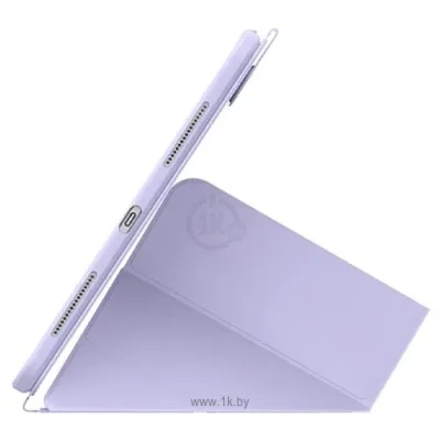 Baseus Minimalist Series Magnetic Case dlya Apple iPad 10.2 (fioletovyiy)