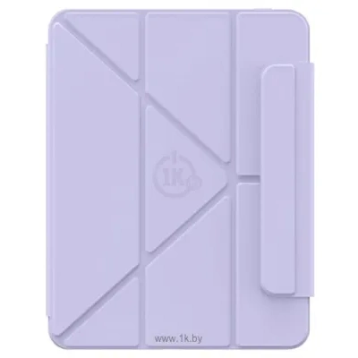 Baseus Minimalist Series Magnetic Case dlya Apple iPad 10.2 (fioletovyiy)