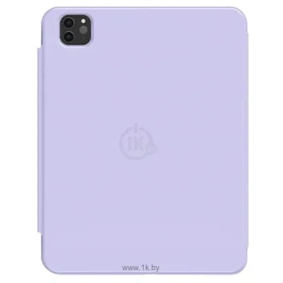 Baseus Minimalist Series Magnetic Case dlya Apple iPad 10.2 (fioletovyiy)