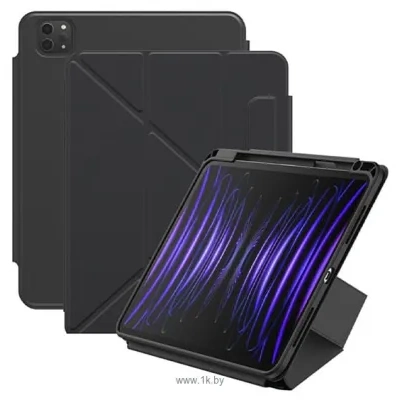 Baseus Minimalist Series Magnetic Case dlya Apple iPad Pro 12.9 (chernyiy)