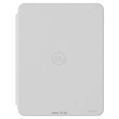 Baseus Minimalist Series Magnetic Protective Case/Stand dlya Apple iPad 10.2 (svetlo-seryiy)