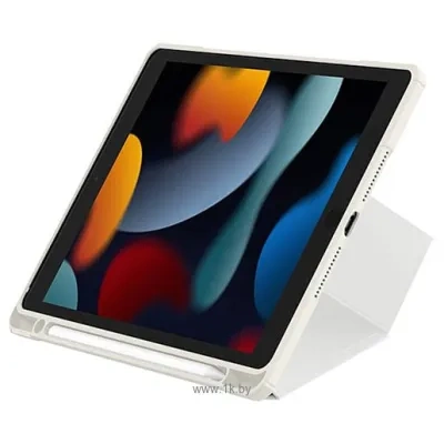 Baseus Minimalist Series Protective Case dlya Apple iPad 10.2 (belyiy)